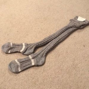 NWT ANTHRO knee high socks